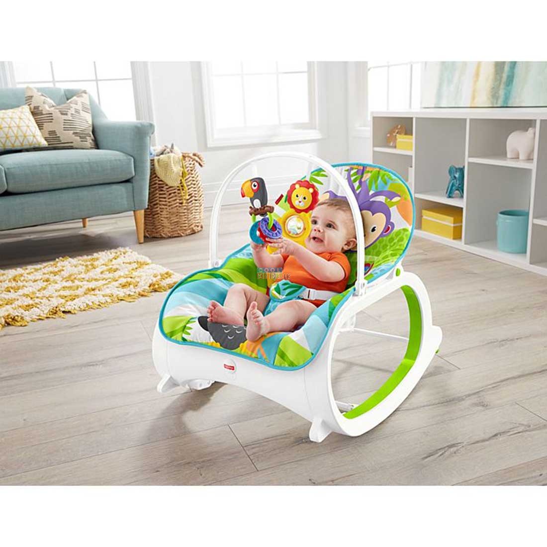 fisher price monkey rocker