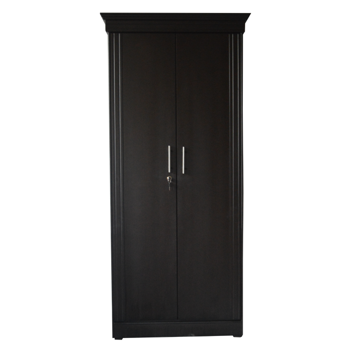 Picture of 2 Door Wardrobe Small - Dark Brown