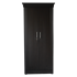 Picture of 2 Door Wardrobe Small - Dark Brown, Picture 1
