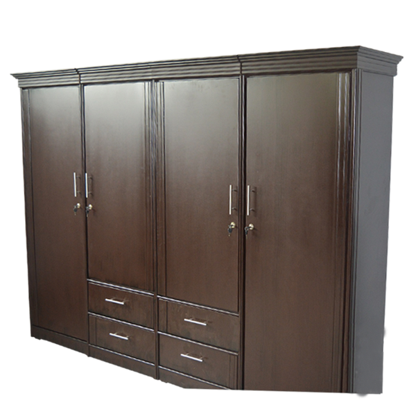 Picture of 4 Unit Wardrobe - Brown