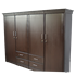 Picture of 4 Unit Wardrobe - Brown, Picture 1