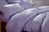 Picture of Self Striped Bed Sheet (Lavender color), Picture 1
