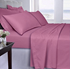 Picture of Self Striped Bed Sheet (Dark Pink color), Picture 1