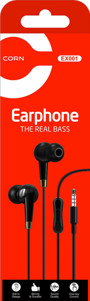 Picture of CORN Wired Earphone (The Real Bass) - EX001